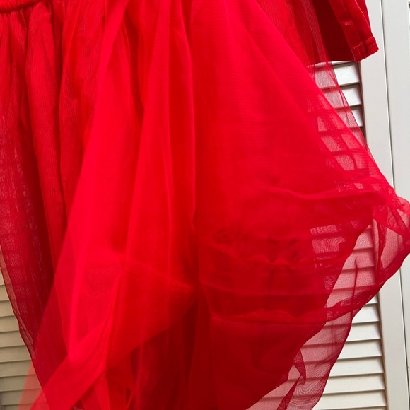 BRAND NEW GIRLS PLUS SZ 18 RED FANCY DRESS - Picture 4 of 10